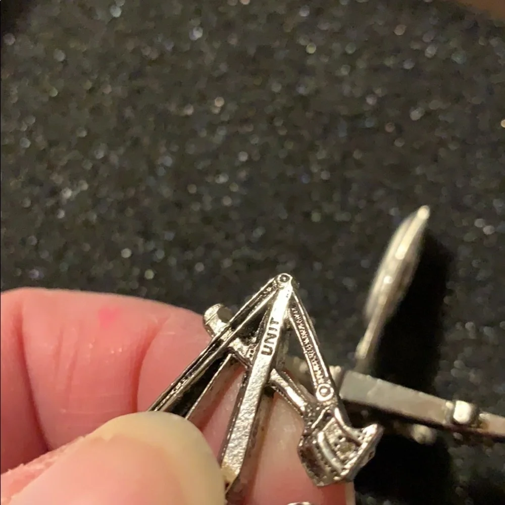 Vintage “Anderson Loader” Cuff Links & Tie Clip